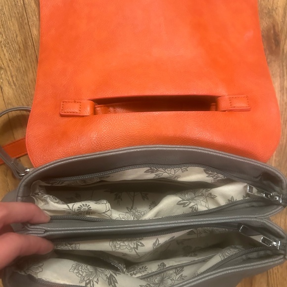 Vegan leather backpack, like new - Picture 13 of 16